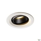 SLV - NUMINOS® MOVE M, encastré downlight, intérieur, blanc/noir, LED, 17,55W, 55°