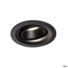SLV - NUMINOS® MOVE M, encastré downlight intérieur, noir/noir, LED, 17,55W, IP20, 40°