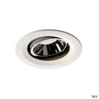SLV - NUMINOS® MOVE M, encastré downlight, intérieur, blanc/chrome, LED, 17,55W, 40°