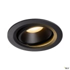 SLV - NUMINOS® MOVE L, encastré downlight intérieur, noir/noir, LED, 25,41W, IP20, 40°