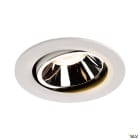 SLV - NUMINOS® MOVE L, encastré downlight, intérieur, blanc/chrome, LED, 25,41W, 40°