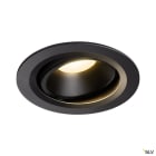 SLV - NUMINOS® MOVE L, encastré downlight intérieur, noir/noir, LED, 25,41W, IP20, 20°