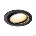 SLV - NUMINOS® MOVE L, encastré downlight, intérieur, noir/blanc, LED, 25,41W, 40°