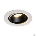 SLV - NUMINOS® MOVE L, encastré downlight, intérieur, blanc/noir, LED, 25,41W, 20°