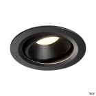 SLV - NUMINOS® MOVE L, encastré downlight intérieur, noir/noir, LED, 25,41W, IP20, 40°