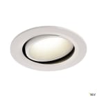 SLV - NUMINOS® MOVE L, encastré downlight intérieur, blanc, LED, 25,41W, 40°, UGR <19