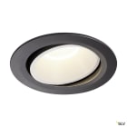 SLV - NUMINOS® MOVE XL, encastré downlight, intérieur, noir/blanc, LED, 37,4W, 55°