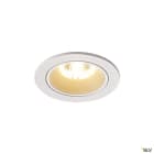 SLV - NUMINOS® S, spot encastré, intérieur, blanc, LED, 8,6W, IP44, 40°, UGR <19