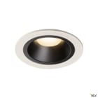 SLV - NUMINOS® M, encastré downlight, intérieur, blanc/noir, LED, 17,55W / IP44, 40°