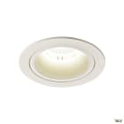 SLV - NUMINOS® M, encastré downlight, intérieur, blanc/blanc, LED, 17,55W / IP44, 55°