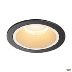 SLV - NUMINOS® L, encastré downlight, intérieur, noir/blanc, LED, 25,41W, IP44, 40°
