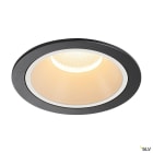 SLV - NUMINOS® XL, encastré downlight, intérieur, noir/blanc, LED, 37,4W, IP44, 20°