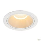SLV - NUMINOS® XL, encastré downlight intérieur, blanc, LED, 37,4W, IP44, 55°, UGR <19