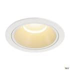 SLV - NUMINOS® XL, encastré downlight intérieur, blanc, LED, 37,4W, IP44, 40°, UGR <19