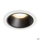 SLV - NUMINOS® XL, encastré downlight, intérieur, blanc/noir, LED, 37,4W / IP44, 55°