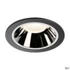 SLV - NUMINOS® XL, encastré downlight, intérieur, noir/chrome, LED, 37,4W, IP44, 55°