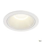 SLV - NUMINOS® XL, encastré downlight intérieur, blanc, LED, 37,4W, IP44, 40°, UGR <19