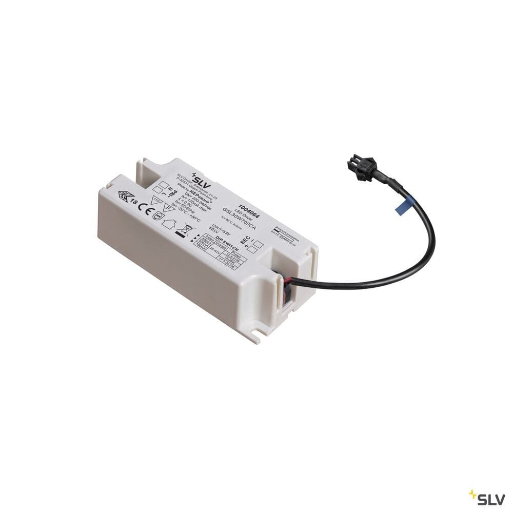 SLV - Alimentation LED, intérieur, blanc, 21-29,5W, 500/600/700mA