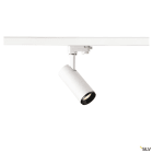 SLV - NUMINOS® S, spot rail 3 allumages, intérieur, blanc/noir, LED, 10,42W, 36°