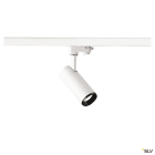 SLV - NUMINOS® S, spot rail 3 allumages, intérieur, blanc/noir, LED, 10,42W, 24°