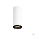 SLV - NUMINOS® S, plafonnier LED, intérieur, blanc/noir, LED, 10,42W, 60°, UGR < 19