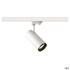 SLV - NUMINOS® M, spot rail 3 allumages, intérieur, blanc/noir, LED, 20,1W, 36°