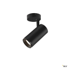 SLV - NUMINOS® M, plafonnier LED, intérieur, noir/noir, LED, 20,1W, 60°