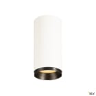 SLV - NUMINOS® M, plafonnier LED, intérieur, blanc/noir, LED, 20,1W, 36°, UGR < 16