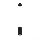 SLV - NUMINOS® M, suspension LED, intérieur, noir/noir, LED, 20,1W, 60°