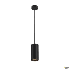SLV - NUMINOS® L, suspension LED, intérieur, noir/noir, LED, 28W, 24°, UGR < 19