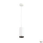 SLV - NUMINOS® L, suspension LED, intérieur, blanc/noir, LED, 28W, 36°, UGR < 19