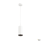 SLV - NUMINOS® L, suspension LED, intérieur, blanc/noir, LED, 28W, 60°, UGR < 22