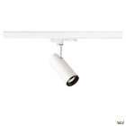 SLV - NUMINOS® S, spot rail 3 allumages, intérieur, blanc/noir, LED, 10,42W, 24°