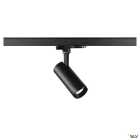 SLV - NUMINOS® S, spot rail 3 all., intérieur, noir, LED, 10,42W, 36°