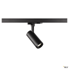 SLV - NUMINOS® S, spot rail 3 allumages, intérieur, noir, LED, 10,42W, 60°