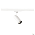 SLV - NUMINOS® S, spot rail 3 all., intérieur, blanc/noir, LED, 10,42W, 24°