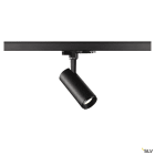 SLV - NUMINOS® S, spot rail 3 allumages, intérieur, noir, LED, 10,42W, 24°
