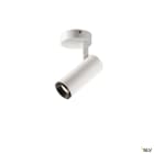 SLV - NUMINOS® S, plafonnier LED, intérieur, blanc/noir, LED, 10,42W, 24°, UGR < 13