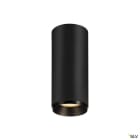 SLV - NUMINOS® S, plafonnier LED, intérieur, noir/noir, LED, 10,42W, 36°, UGR < 16