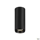 SLV - NUMINOS® S, plafonnier LED, intérieur, noir/noir, LED, 10,42W, 60°, UGR < 19