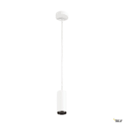 SLV - NUMINOS® S, suspension LED, intérieur, blanc/noir, LED, 10,42W, 60°, UGR < 19