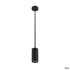 SLV - NUMINOS® M, suspension LED, intérieur, noir/noir, LED, 20,1W, 60°, UGR < 22