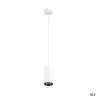 SLV - NUMINOS® M, suspension LED, intérieur, blanc/noir, LED, 20,1 W, 60°, UGR < 22