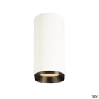 SLV - NUMINOS® L, plafonnier LED, intérieur, blanc/noir, LED, 28W, 36°, UGR < 19