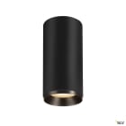 SLV - NUMINOS® L, plafonnier LED, intérieur, noir/noir, LED, 28W, 24°, UGR < 13