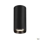 SLV - NUMINOS® L, plafonnier LED, intérieur, noir/noir, LED, 28W, 36°, UGR < 19