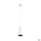 SLV - NUMINOS® L, suspension LED, intérieur, blanc/noir, LED, 28W, 60°, UGR < 22