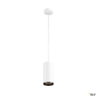 SLV - NUMINOS® L, suspension LED, intérieur, blanc/noir, LED, 28W, 36°, UGR < 13