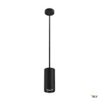 SLV - NUMINOS® L, suspension LED, intérieur, noir/noir, LED, 28W, 60°, UGR < 22