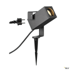 SLV - THEO BRACKET, spot sur piquet extérieur, anthracite, GU10, QPAR51, 7W max